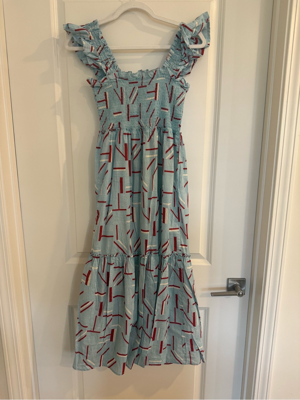 Tuckernuck Rory Flutter Sleeve Midi Dress - Picture 3 of 10